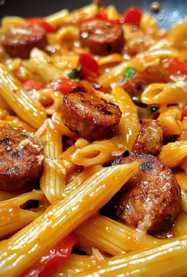 One-Pan Fiery Creamy Honey BBQ Sausage Pasta
