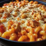 One-Pot Chicken Parmesan Mac & Cheese