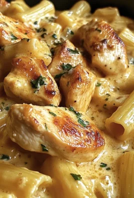 One-Pot Creamy Honey Garlic Chicken Rigatoni