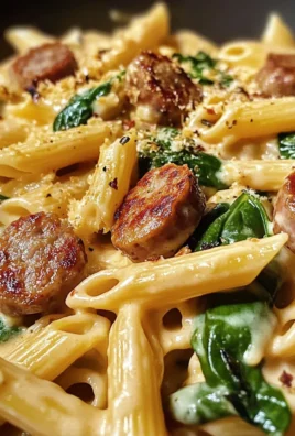 One-Pot Creamy Smoked Gouda Sausage Pasta