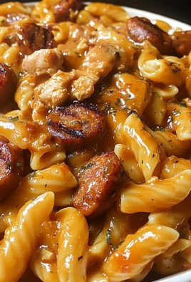 One-Pot Maple Honey BBQ Chicken & Sausage Pasta