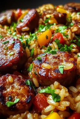 One Pan Bold Honey BBQ Sausage Rice
