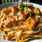 One Pot Creamy Buffalo Alfredo Chicken