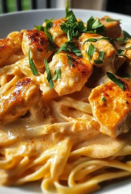 One Pot Creamy Buffalo Alfredo Chicken