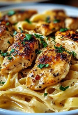 Savory Cajun Chicken Fettuccine in Creamy Garlic Butter Sauce