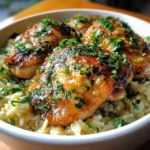 Smoky Garlic Butter Chicken and Rice