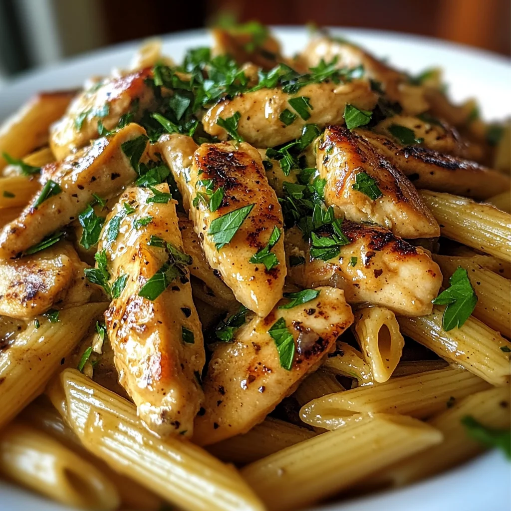 Sticky Smoky Ranch Honey Chicken Pasta