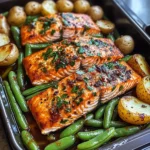 Ultimate Baked Salmon Tray with Green Beans & Baby Potatoes