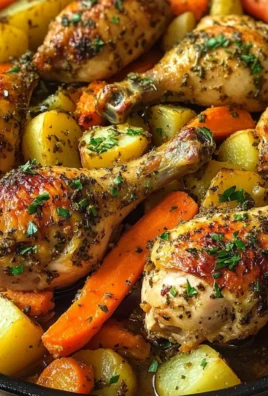 Ultimate Herb-Roasted Chicken Drumsticks with Veggies